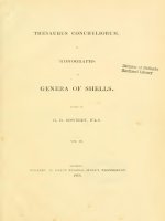 THESAURUS CONCHYLIORUM, MONOGRAPHS GENERA OF SHELLS V3, SOWERBY 1866