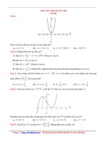 Đề thi thử THPT QG   môn toán   năm học 2017 2018 – tạp chí toán học tuổi trẻ   lần 2   file word có lời giải chi tiết 