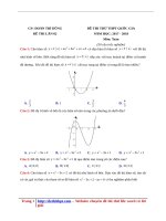 Đề thi thử THPT quốc gia môn toán năm học 2017 2018 lần 2   giáo viên đoàn trí dũng  file word có lời giải chi tiết 