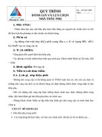 QUY TRINH DANH GIA NHA THAU PHU  SOCIAL