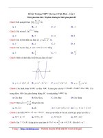 Đề thi thử THPTQG năm 2018   môn toán   THPT yên lạc 2 – vĩnh phúc   lần 1   file word có lời giải chi tiết 