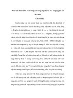  phân tích chiến lược marketing bán hàng trực tuyến của  công ty gốm sứ an long 