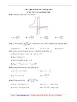 Đề thi thử THPTQG năm 2018   môn toán   THPT lý thái tổ   bắc ninh   lần 1   file word có lời giải chi tiết doc 