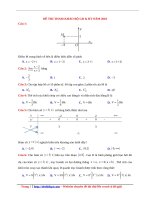 Đề thi thử THPTQG năm 2018   môn toán   đề MINH họa bộ GD đt   file word có lời giải chi tiết 