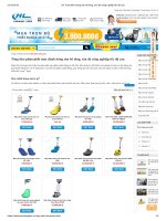 Máy đánh bóng sàn bê tông  Điện máy Hoàng Liên