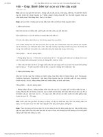 Hỏi   đáp  bệnh trên lợn con và trên cây xoài   làm giàu bằng nghề nông