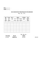 BÁO CÁO DỰ BÁO VẬT TƯ THEO KẾ HOẠCH SẢN XUẤT, KINH DOANH_TT53.2006