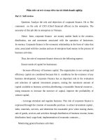  phân tích vai trò và mục tiêu của tài chính doanh nghiệp   vai trò của CFO trong doanh nghiệp e 