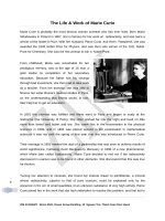 IELTS academic reading sample 57   the life   work of marie curie 
