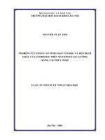 Nghiên cứu nâng cao tính chất cơ học và độ chậm cháy của compozit trên nền epoxy gia cường bằng vải thủy tinh 