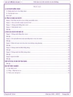 Các dạng toán về vectơ và các phép toán vectơ – nguyễn hoàng việt 