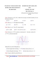 Đề thi thử THPT QG môn toán năm học 2017 2018 THPT thuận thành 3 bắc ninh lần 1 FIle word có lời giải chi tiết 