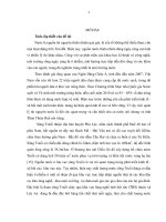 Đánh giá hiện trạng và mô phỏng chất lượng nước sông truồi, huyện phú lộc, tỉnh thừa thiên huế 