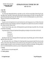 Ke hoach bài day van 6 2018 - 2019