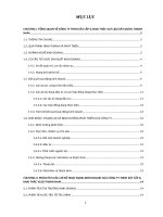 Báo cáo thực tập tốt nghiệp PHÂN TÍCH CHỈ số HOẠT ĐỘNG KINH DOANH của CÔNG TY TNHH xây lắp  KHAI THÁC vật LIỆU xây DỰNG THANH NAM 