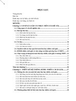 Thiết kế hệ thống bài toán hóa học nhiều cách giải