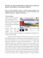 Kế hoạch xây dựng hệ thống thông tin nhằm nâng cao hiệu quả quản lý và kinh doanh của tổng công ty sông đà 6 e 