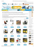 Máy mài sàn công nghiệp  Điện máy hoàng liên