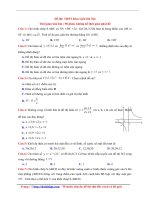 Đề thi thử THPTQG năm 2018   môn toán   THPT kim liên   hà nội   lần 1   file word có lời giải chi tiết 