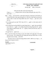 cong van giai trinh lech thue 