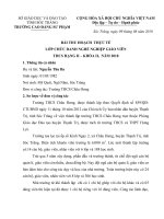 MỘT SỐ BIỆN PHÁP ỨNG DỤNG CÔNG NGHỆ THÔNG TIN ĐỂ DẠY TỐT MỘT SỐ BÀI CÓ THỰC HÀNH THÍ NGHIỆM. MÔN VẬT LÍ 7 TRƯỜNG TRUNG HỌC CƠ SỞ MỸ TÚ.