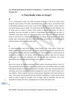 IELTS academic reading sample 123   is there really a war on drugs 