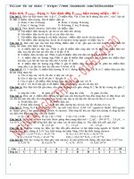 CÁC DẠNG bài tập về TĨNH điện (PDF) 