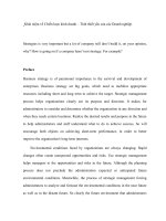  khái niệm về chiến lược kinh doanh – tính thiết yếu của các doanh nghiệp e 
