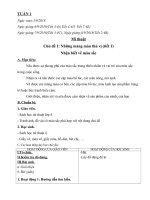 Giáo án mĩ thuật lớp 4 Giáo án mĩ thuật lớp 4 Giáo án mĩ thuật lớp 4