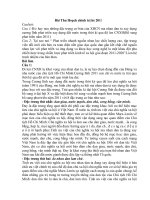 Bài thu hoạch 8 dac trung cuong linh chinh tri 20111 