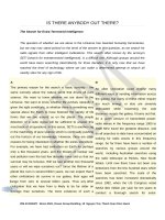 IELTS academic reading sample 49   is there anybody out there 