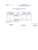 Sổ chi tiết thuế giá trị gia tăng được hoàn lại