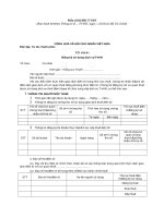 tờ khai đăng ký sử dụng dịch vụt VAN