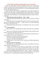 TUYÊN TRUYỀN PHÒNG CHỐNG BỆNH TAY CHÂN MIỆNG