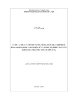 Xử lý tách dầu ở thể nhũ tương trong nước thải nhiễm dầu bằng phương pháp vi sóng điện từ và tuyển nổi áp lực (DAF) kết hợp hệ hóa phẩm phá nhũ chuyên nghiệp 