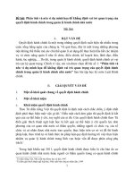 bài tập học kỳ môn luật hành chính 9 điểm