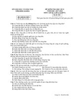 Bộ Đề thi môn GDCD 12