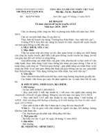 Kế hoạch tổ chức chuyên đề tuyên truyền pháp luật năm học 20182019