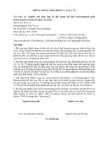 Nghiên cứu tổng hợp và đặc trưng vật liệu nanocomposit giữa hydroxyapatit và một số polyme tự nhiên