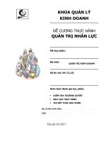 de cuong thuc hanh mon quan tri nhan luc