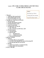 ỨNG DỤNG VI SÓNG TRONG XỬ LÝ BÙN THẢI  VÀ THU HỒI TÀI NGUYÊN