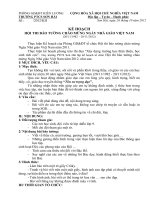 Kế hoạch hội thi báo tường chào mừng ngày nhà giáo việt nam 20 tháng 11