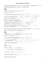 bài tập HÌNH 11 CHƯƠNG 1