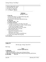 giáo án lớp 2 tuần 35 buổi chiều