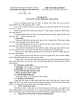 Kế hoạch tổ chức ngày hội đọc sách