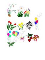 cac hoa tiet can cho trang tri giao an