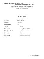 skkn một số biện pháp phát huy tính tích cực, sáng tạo trong hoạt động tạo hình cho  trẻ 5  6 tuổi trường mầm non bích hoà 