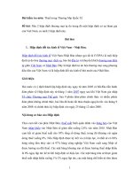 Tiểu luận nêu 2 hiệp định thương mại tự do trong đó một hiệp định có sự tham gia của việt nam, so sánh 2 hiệp định này 