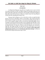 An toàn vệ sinh lao động doanh nghiệp thương mại dịch vụ về cơ sở chế biến thực phẩm hoặc nhà hàng