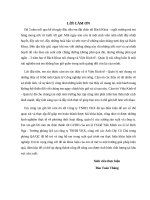 Công tác quản lí chất lượng sản phẩm điện thoại cố định tại công ty VKX